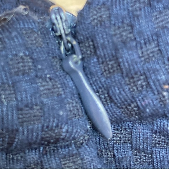 Olive and Oak mini navy textured skort. - Picture 5 of 6